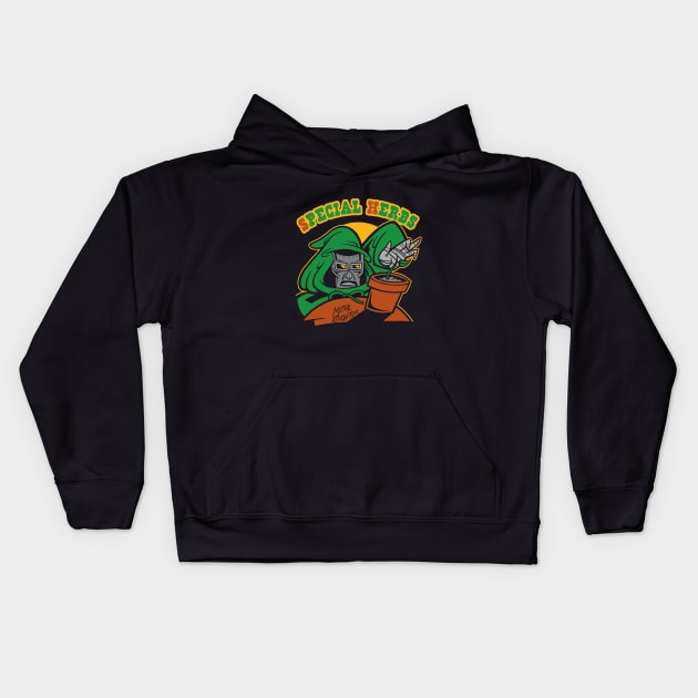 Special Herbs Kids Hoodie by dannyrumbl